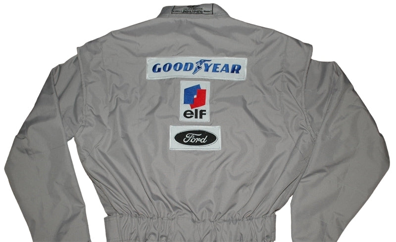 Jackie Stewart SIGNED F1 Vintage Tyrrell REPLICA Race Suit
