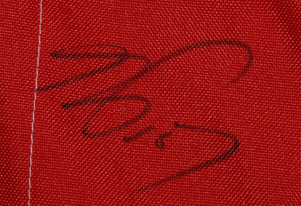 Alain Prost SIGNED F1 Ferrari 1990 REPLICA Race SUIT