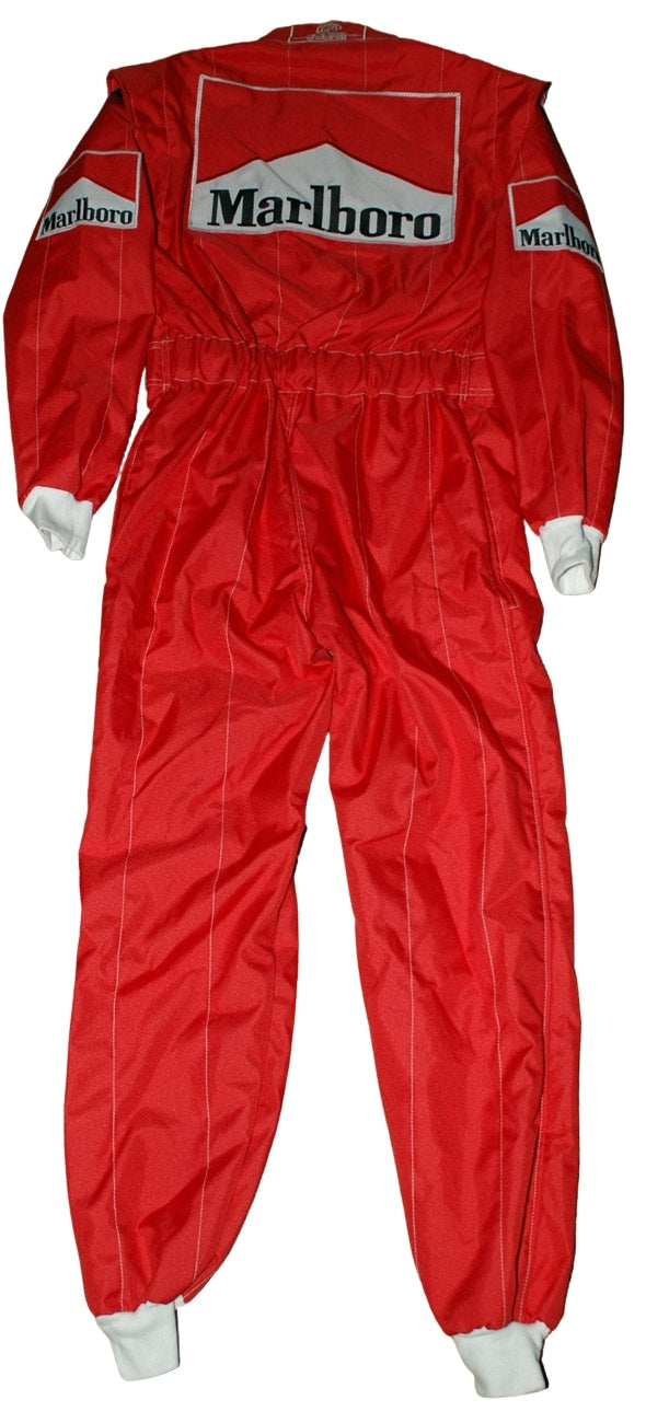 Alain Prost SIGNED F1 Ferrari 1990 REPLICA Race SUIT