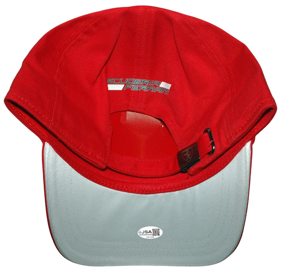Alain Prost Signed F1 Scuderia Ferrari Classic Cap