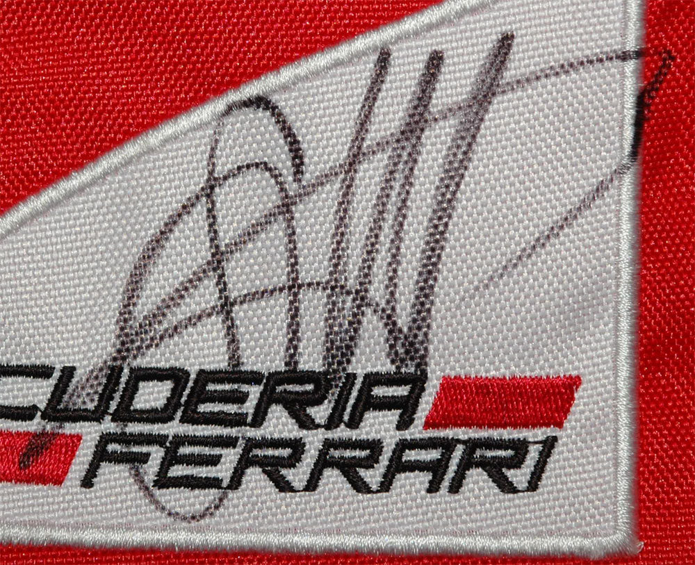 Sebastian Vettel SIGNED F1 Ferrari 2017 REPLICA Race SUIT