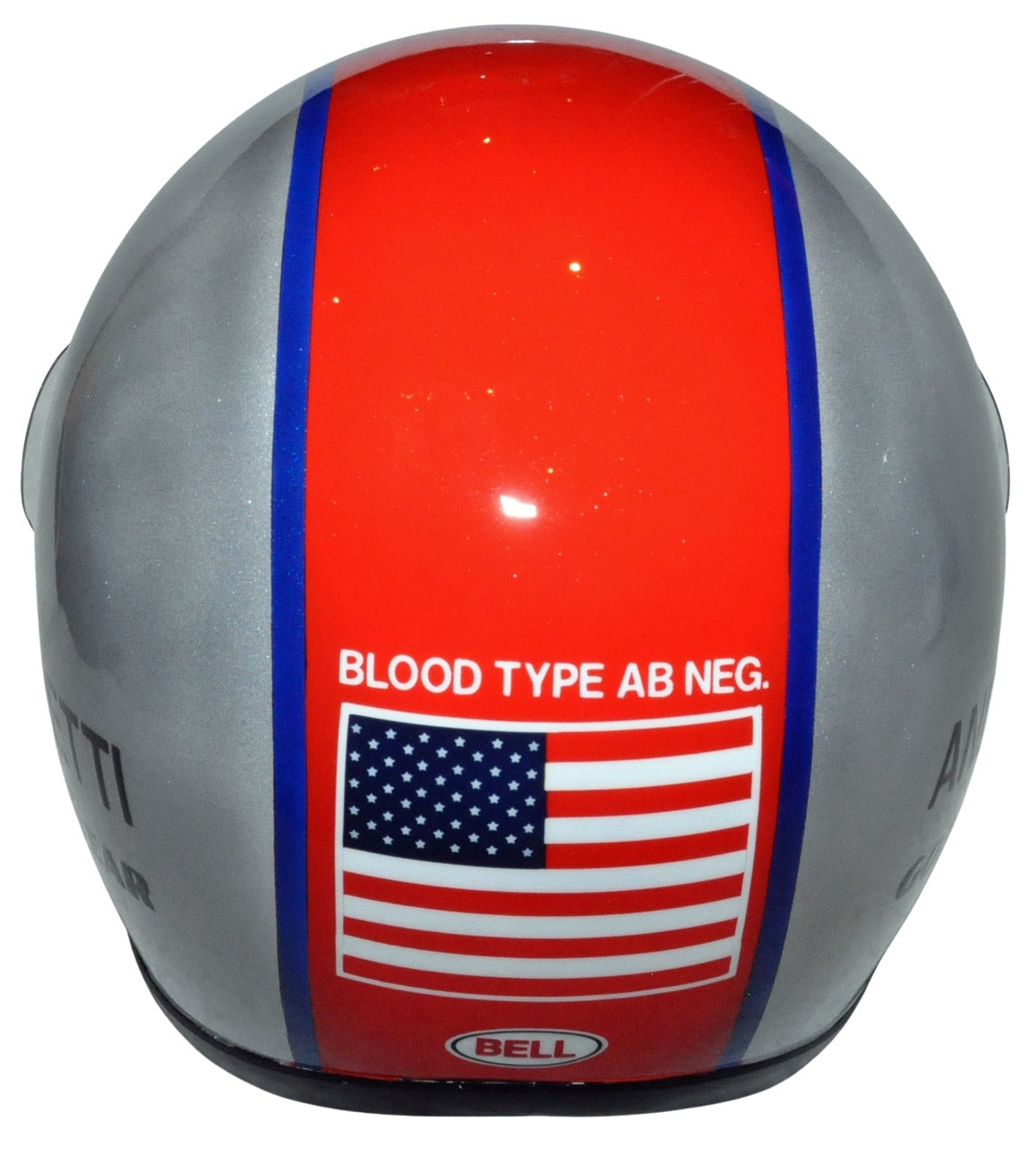 Mario Andretti Signed F1 Lotus 1978 Full Scale Replica Helmet