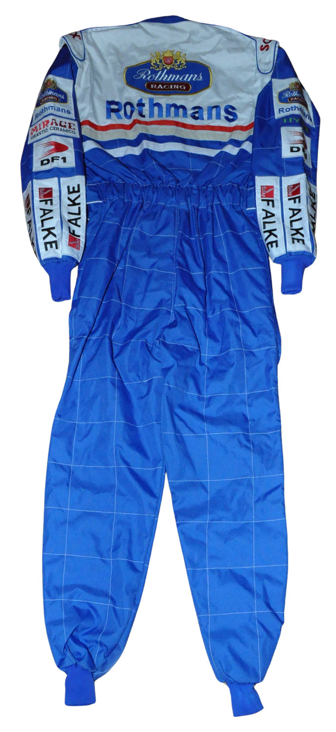 Jacques Villeneuve SIGNED F1 Williams Renault 1997 REPLICA Race SUIT