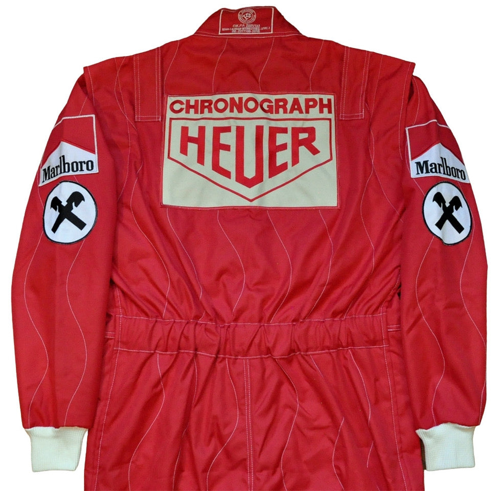 Niki Lauda SIGNED F1 FERRARI 1977 REPLICA Race SUIT