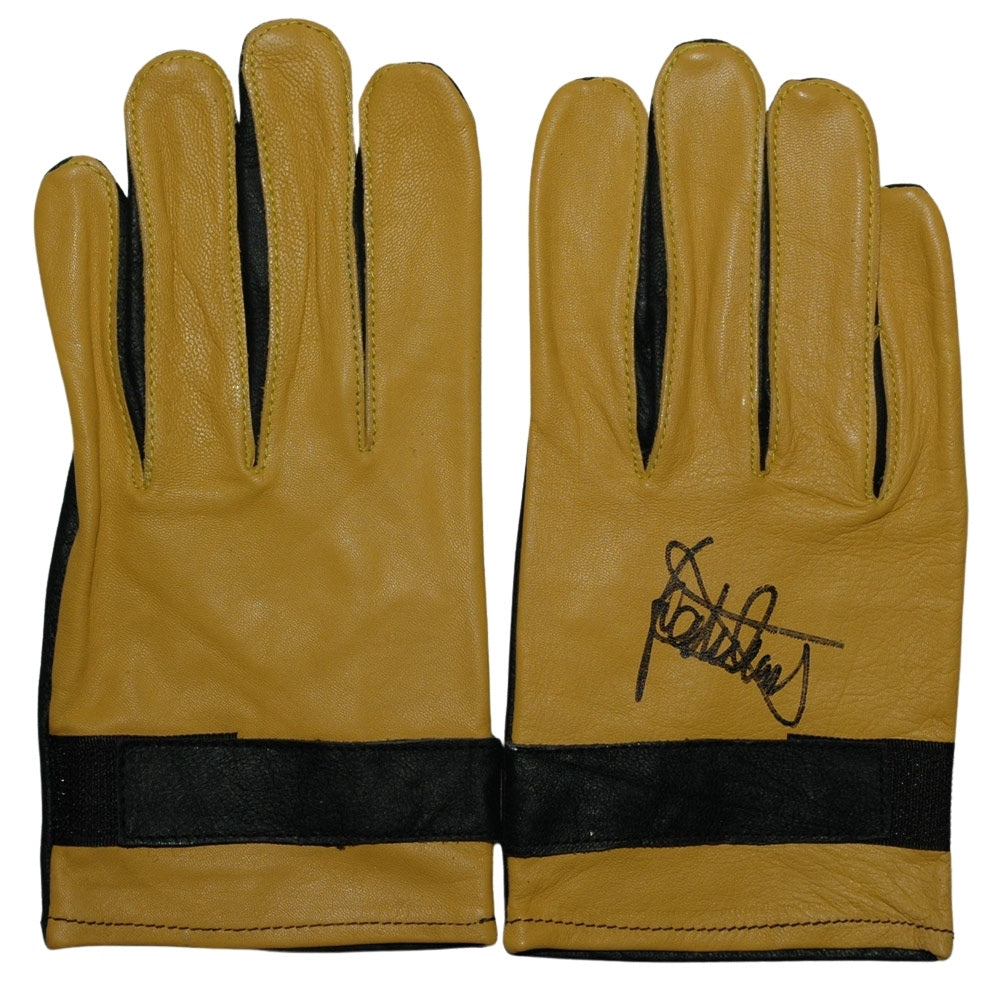 Jackie Stewart Signed Vintage Racing Gloves Pair – Authentic Formula 1 Memorabilia