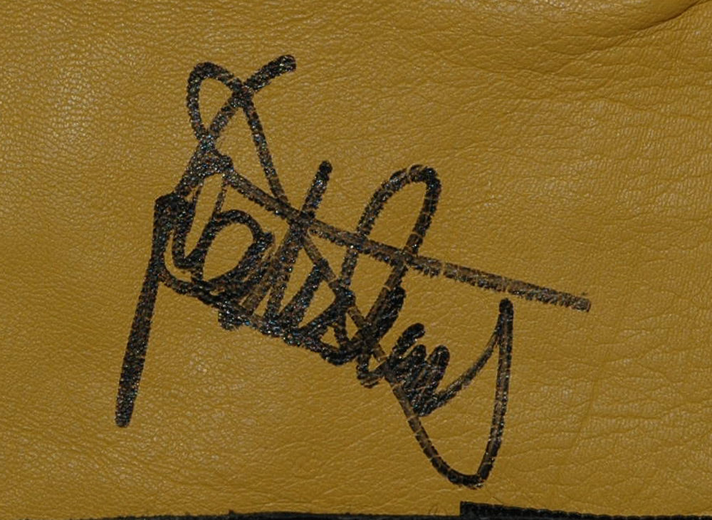 Jackie Stewart Signed Vintage Racing Gloves Pair