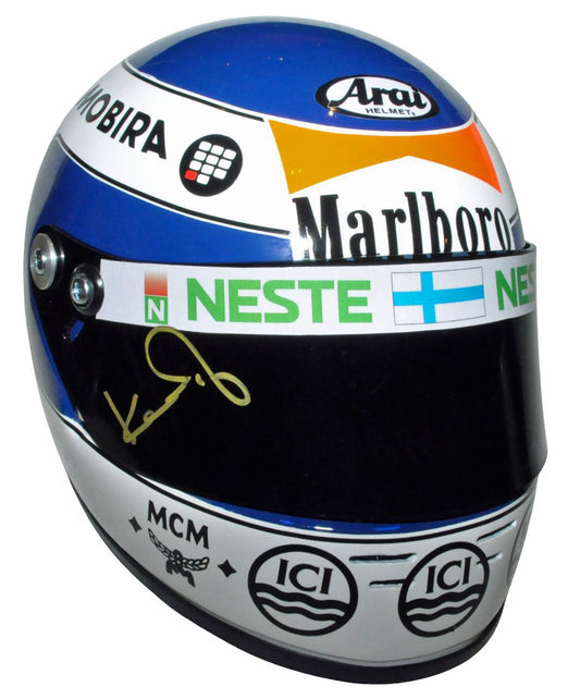 Keke Rosberg Signed F1 Williams 1982 Full Scale Replica Helmet