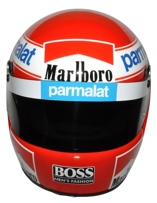Niki Lauda Signed F1 McLaren 1984 Full Scale Replica Helmet