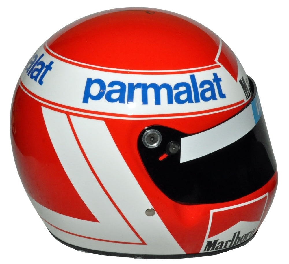 Niki Lauda Signed F1 McLaren 1984 Full Scale Replica Helmet