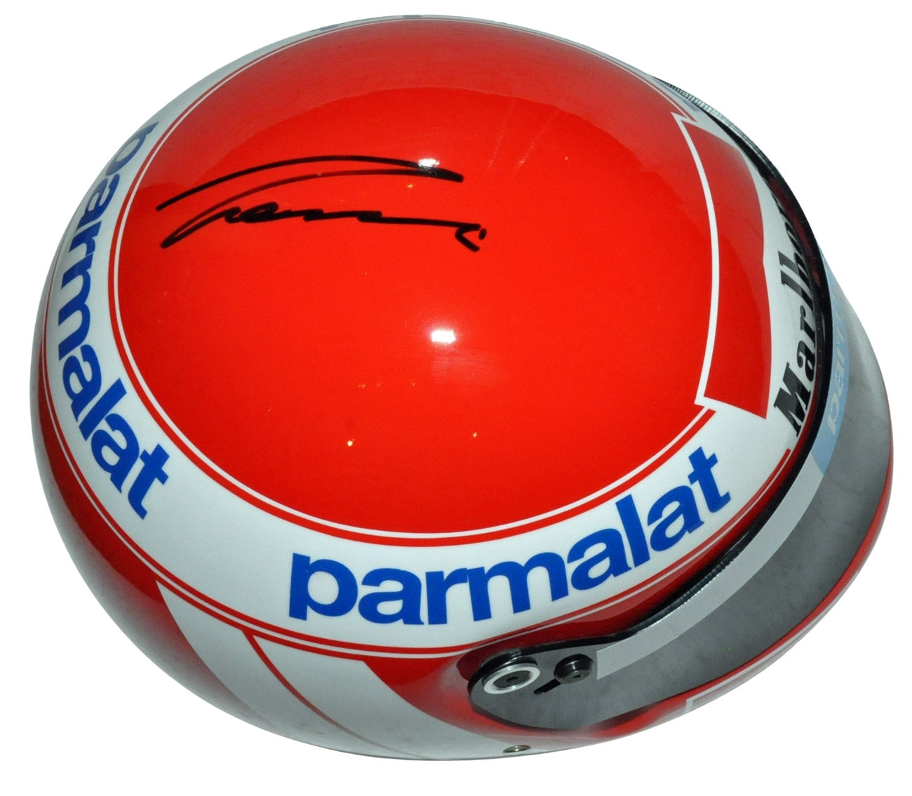 Niki Lauda Signed F1 McLaren 1984 Full Scale Replica Helmet