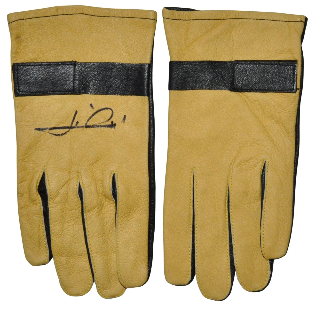 Mario Andretti Signed Vintage Racing Gloves Pair – Authentic Formula 1 Memorabilia