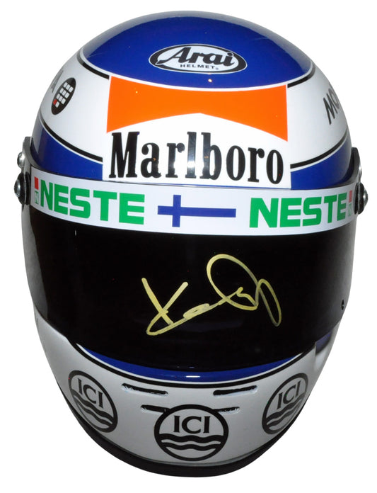 Keke Rosberg Signed F1 Williams 1982 Full Scale Replica Helmet