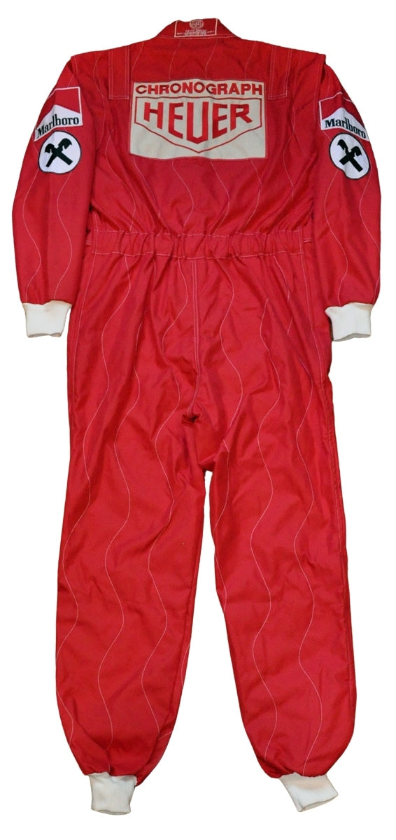 NIKI LAUDA SIGNED FERRARI 1977 F1 REPLICA Race SUIT