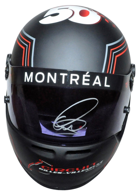 LEWIS HAMILTON SIGNED FULL SCALE F1 CANADA GP HELMET