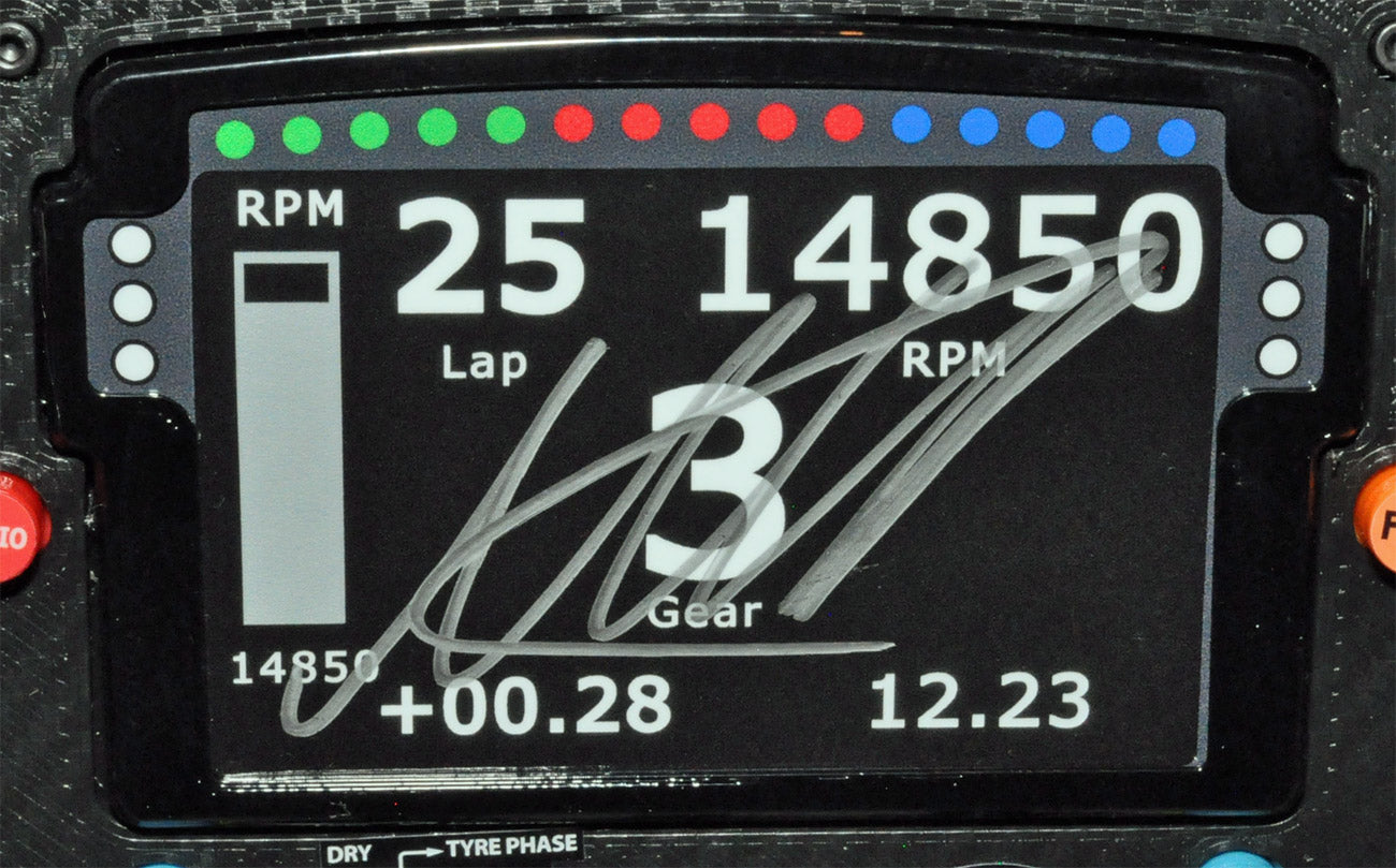 Max Verstappen Signed Replica 2021 Red Bull RB16B Steering Wheel