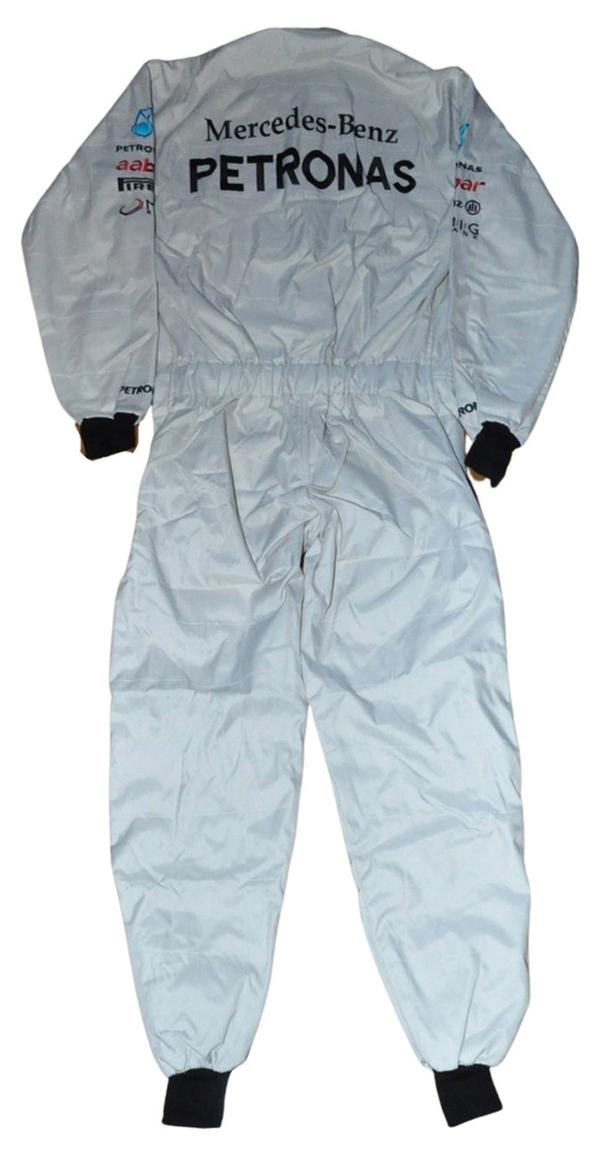 Michael Schumacher SIGNED Mercedes 2012 F1 REPLICA Race SUIT
